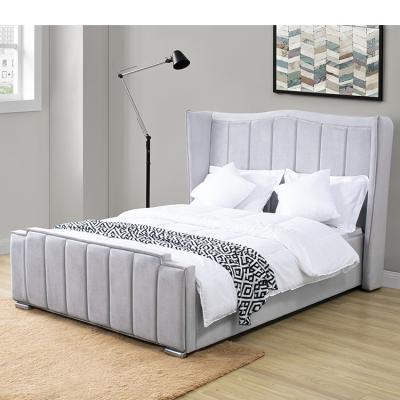 China Other Willsoon Furniture 1562 Upholstered Bed Made Of Wonderful Quality Velvet At Cheapest Prices for sale