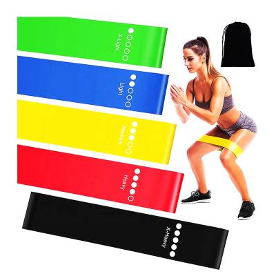 China Best Elastic Band Resistance Bands Pull Up Rubber Sports Resistance Band Manufacturers Exercise Elastic Band Fitness Men Workout for sale