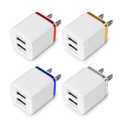 China 10W Mobile Phone Usb Plug Charger Adapter Travel Usb Wall Charger EU/USA For Iphone And Android for sale