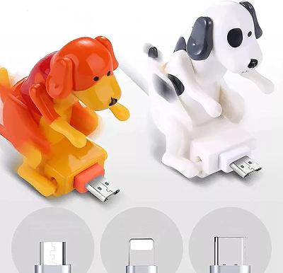 China MP3/MP4 Player Funny Dog Cable Phone Charger Fast Usb Type C Cable Mini Humping Spot Dog Charger Cable For Iphone for sale