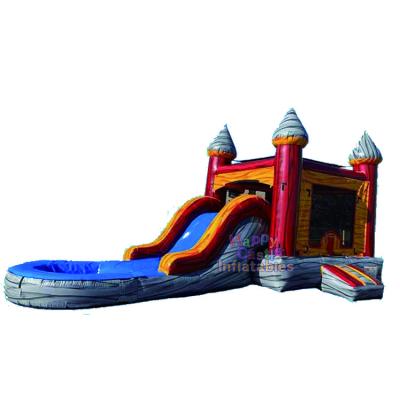 China Commercial Inflatable Indoor and Outdoor Entertainment Playground Bounce House with Slide Moon Bouncing Castle Children for sale