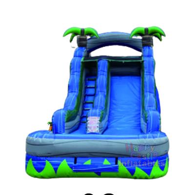 China Outdoor Entertainment Customized Inflatable Design Water Slides Commercial Inflatable Backyard For Kids for sale