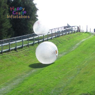 China Inflatable human hamster ball sports play games PVC or TPU size inflatable zorb ball for sale for sale