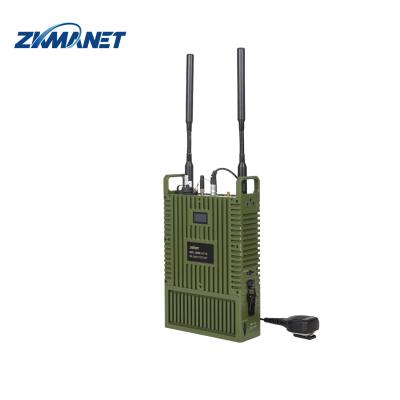 Chine 43dBm robuste IP66 Manpack avec émetteur de station radio à longue portée de 10 à 20 km à vendre