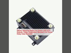 Manet Airborne Radio For Drone UAV UGV Robotic Video Trnasmitter Receiver For Drone Relay Data Repeater