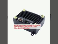 Seamless Video Transmission Mesh Drone Data Link and HDMI LAN TTL Video Transmitter And Receiver