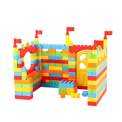 China Building Toy Big Childhood Home DIY Large Building Block Toys Brick Set Colorful Early Education OEM For Children for sale