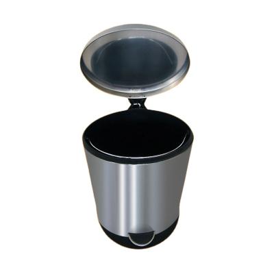 China Sustainable Standing Stainless Steel Pedal Bin Garbage Waste Bin Trash Can for sale