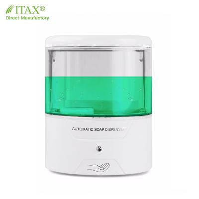 China Foam Automatic Liquid Soap Dispenser 600ML Factory Wall Hotel Hand Soap Dispenser for sale