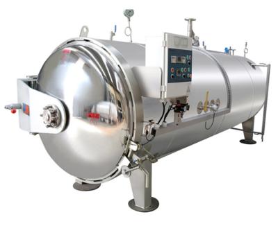 China Jinding factory for chicken or beef sterilizer retort water jet autoclave machine for sale