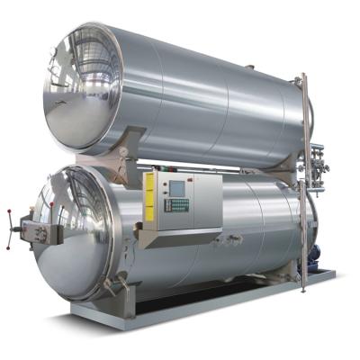 China Chinese Food Products Factory Price Autoclave Machine Water Immersion Retort For Canned Food for sale