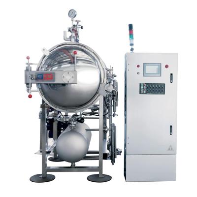 China Food Manufacturer Supply High Efficiency Water Jet Pilot Retort Sterilization For Food Products for sale