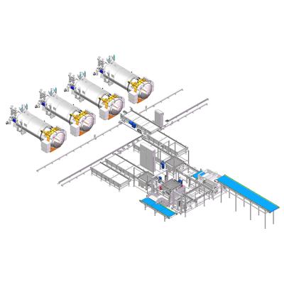 China Factory Loading And Unloading System Automatic Hard Packing For Box Food for sale