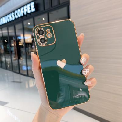 China Wholesale Shockproof Electroplating Soft TPU Phone Case For Iphone 13 Pro Max For Iphone 12 Case for sale