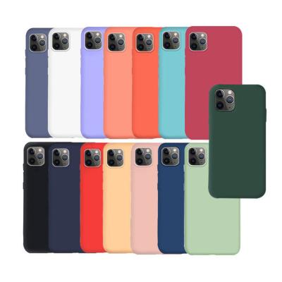 China Comfortable Hot Selling Skin-friendly Color Silicone Phone Case For iPhone 13 Pro Max for sale