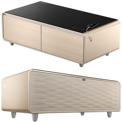 China Simple coffee table with refrigerator and speaker function can be customized in China factory for sale