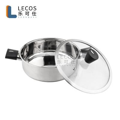 China Hot Sale Multifunction Stainless Steel Casserole Manufacture Hot Sale Small Sustainable Cooking Pots Moq OEM / ODM for sale