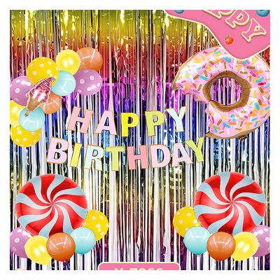 China Birthday Party Dot Printed Balloons Colorful for Birthday Party, Inflatable Donuts Decoration Balloons for Yard Decor for sale