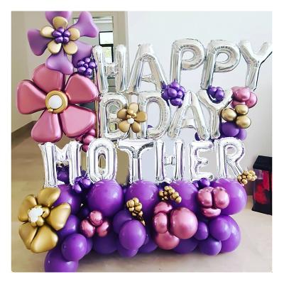 China Celebrate Mother's Day Chinese Factory Happy Mothers Day Balloons Inflatable Foil Balloons For Mother's Day Party Decoration for sale