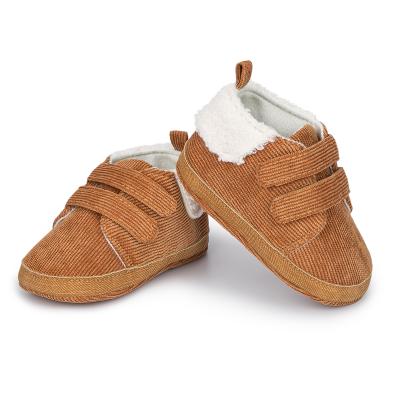 China Hot Selling Comfortable Cotton Soled Canvas Shoes Breathable Anti-odor Walking Shoes Breathable Organic Casual Baby Shoes for sale