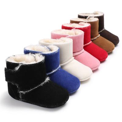 China Wholesale 7 Colors Anti-odor Warm Winter Snow Boots 0-18 Months Baby Anti-skid Boots Shoes for sale