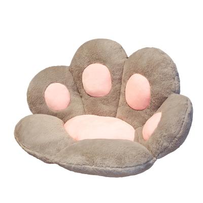 China Non-Toxic Cute Big Bear Paw Cushion Rocking Chair Pad Floor Cushion for sale