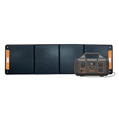 China Outdoor use (best 200w 20.6V portable foldable camping solar panels for RV camping foldable solar charger for sale