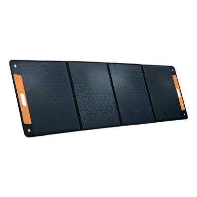 China Outdoor Use (200W Quality Charger Full ETFE Full ETFE Outdoor Foldable Solar Power Portable Black Monocrystalline Solar Panel for sale