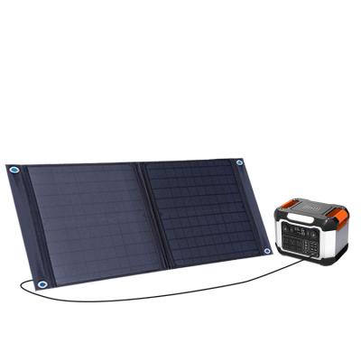 China Outdoor use (portable foldable DC port charger camping monocrystalline silicon solar panel 68w USB camping waterproof solar panel for sale