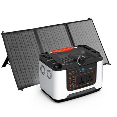 China Type C 180000mAh Portable Home Off Grid Solar Generation Circuit 700 Watt Power Station Mobile Power Storage Supply For Laptop Charging for sale