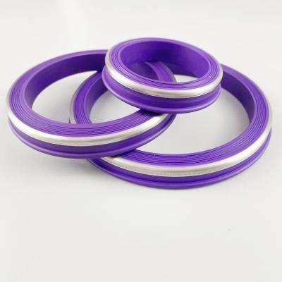 China Anti-Extrusion Rubber NBR FKM HNBR EPDM Union Seals with Brass or Stainless Steel for sale