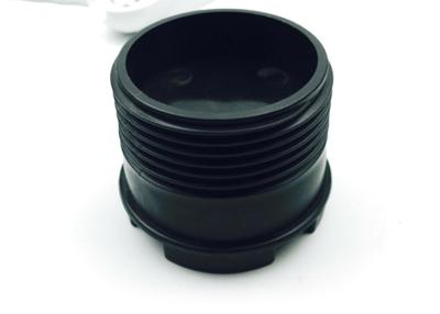 China Heavy Duty Plastic Drill Pipe Thread Protectors , OCTG Screw Protectors Black for sale