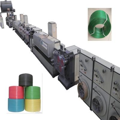 China Strap Wrapping Fully Automatic Plastic PET Strapping Band Making Machine for sale