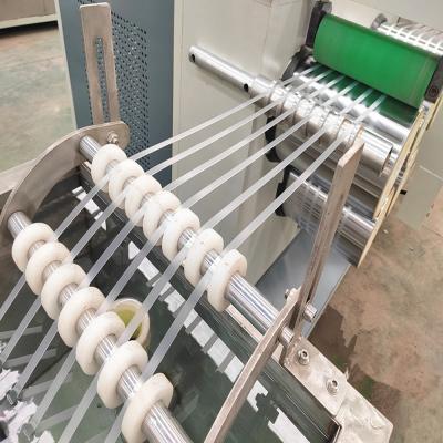 China Full Automatic 5mm PP Polypropylene Plastic Six Straps Strapping Tape Belt Extrusion Making Machine for sale