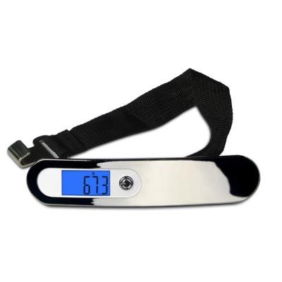 China Stainless Steel Platform Luggage Hanging Weighing Digital Portable Travel Weight Hook Electronic Scale for sale