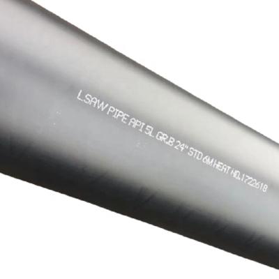 China Large Dia Liquid Pipe API 5L LSAW Welded Steel Pipe Used For Oil And Gas Pipeline for sale