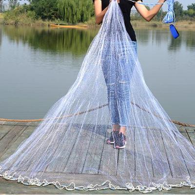 China High Strength High Quality Hand Cast Net Fish Farming Nets Fishing Cast Net for sale