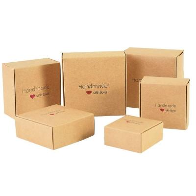 China Handmade Recyclable Paper Bag Soap Packaging Box Jewelry Crafts Candy Storage Tray Paper Bag for sale