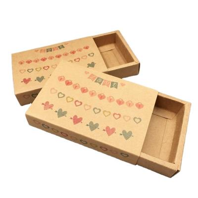 China China Supplier Recyclable Custom Printed Kraft Paper Drawer Sliding Box For Electronic Product Case Packaging for sale