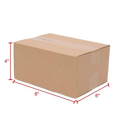 China Wholesale Recyclable Cheap Large Shipping Cardboard Paper Custom Corrugated Cardboard Box For Packaging for sale