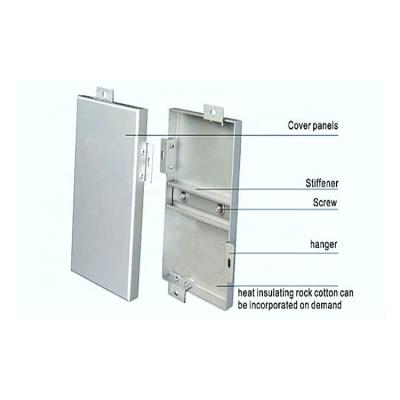 China Outdoor Aluminium Cladding Panel For Exterior Walls Of Shopping Malls Uilding Exterior Curtain Wall for sale