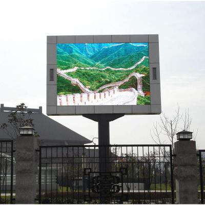 China Commercial Advertising P6 1R1G1B SMD3535 Full Color LED Display LED Video Wall Outdoor Advertising Screen for sale