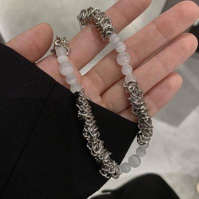 China CHUNKE 2022 fashion trend jewelry factory outlet punk spiky unisex fine chain bracelet jewelry accessories for sale