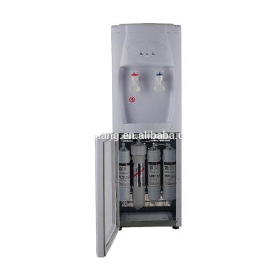 China Commercial Hot And Cold Floor Standing POU Water Dispenser With 5 Stage Filters for sale