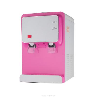 China Mini Desktop Water Dispenser with Hot Hot Cold Water by Electronic Cooling (YLRT-N3) for sale