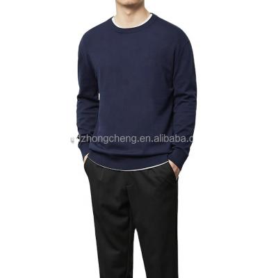 China Good Quality Crew Neck Mens Anti-wrinkle Pullover Cashmere Sweaters With Good Price for sale