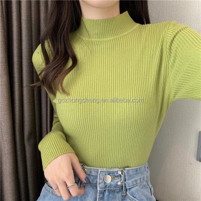 China Anti-wrinkle Autumn And Winter Women Medium Slim Fit Sweater Knit Pullover Women's Sweaters For Sale for sale