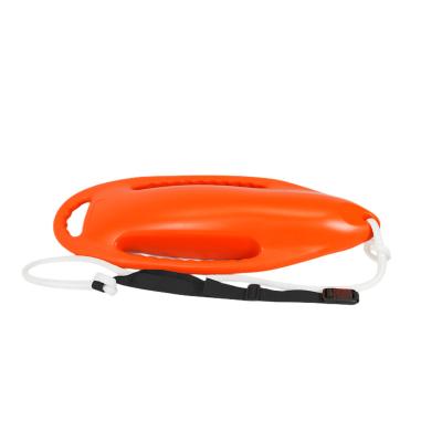 China Good Quality Manufacturer Safety and Water Blowing Water Rescue Floatation Colorful Rescue Buoy With Hook Line for sale