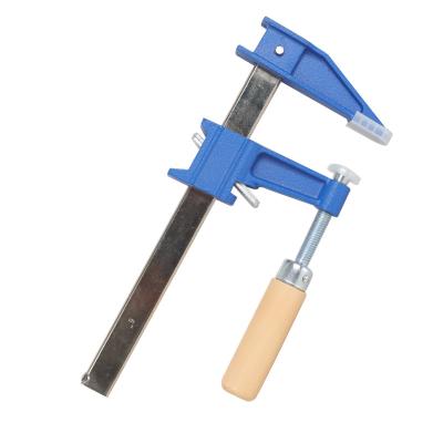 China American Style Woodworking Tool Woodworking Tools Clamp Double-color Injection Handle Carpenter F Clamp for sale