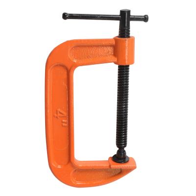 China Woodworking For Woodworking DIY Maker Heavy Duty Woodworking Tools Malleable Iron Steel C Clamp for sale